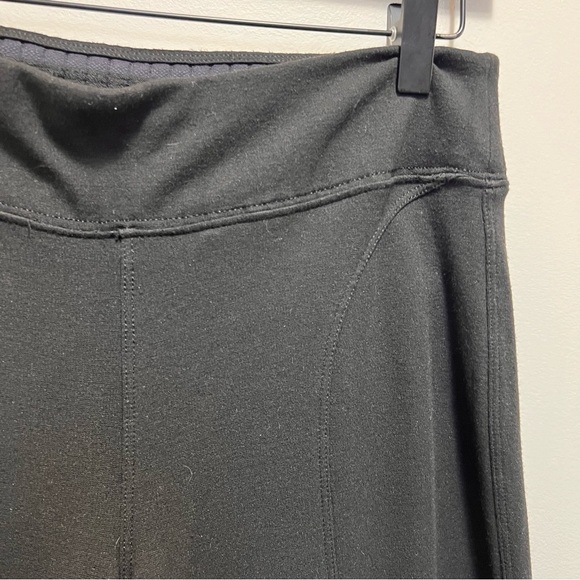 Kit & Ace Black Flare Cropped Pants Size 6 - Picture 6 of 13